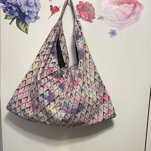Mossimo Geometric Patterned Hobo Bag